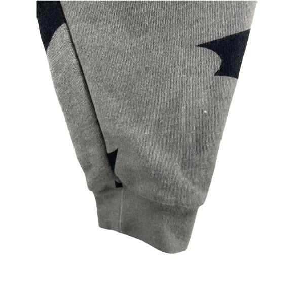 NWT Gray & Black Bat Print Jogger Sweatpants Baby's Size 18 Months - Picture 4 of 6